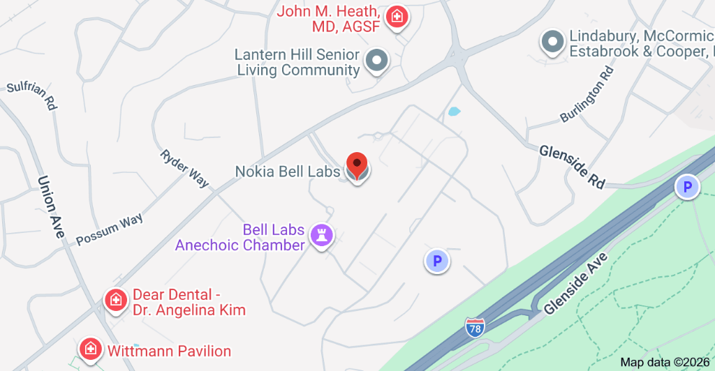 Google Maps screenshot displaying Nokia Bell Labs location